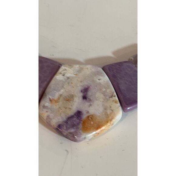 Jay King Sterling Pink Opal Phosphosiderite Necklace - Picture 4 of 5